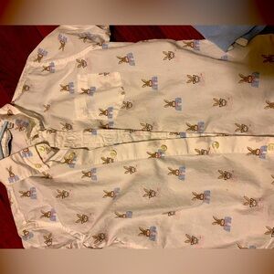 Easter shirt whimsical Jamie jack bunnies